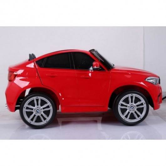 Voiture Electrique 2 Places 12v Bmw X6 Rouge Pack Luxe Cabriole Pro Cabriole Bebe