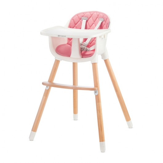 Chaise haute Kinderkraft Sienna Pink