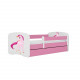 Lit Babydreams Licorne simple - Kocot Kids - 70 x 140 cm - Rose