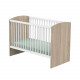 Lit bébé Access Bois - Sauthon - 60 x 120 cm - Blanc